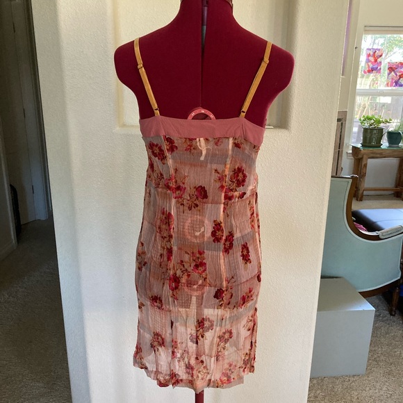 Anthropologie Feather and bone long sheer tank - Picture 4 of 6